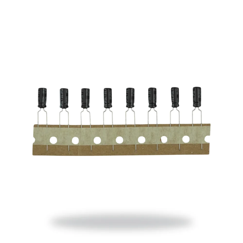 Honeywell Capacitor kit for detectors not compatible with capacitive EOL monitoring. Includes 8 x 10µƒ capacitors. Active EOL