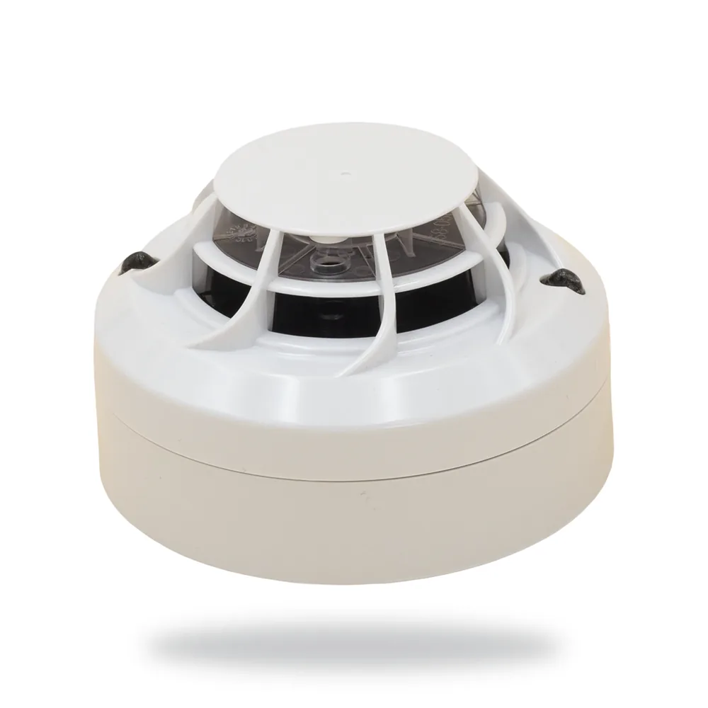 Morley-IAS Multi-sensor combined optical smoke sensor and thermal sensor in a single housing, no Isolator - White, Requires B