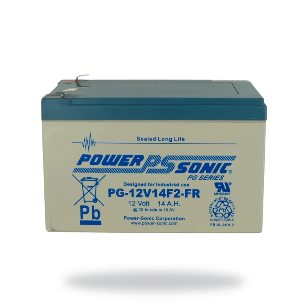 Power Sonic Battery 14Ah - 12V Flame Retardant Used in S4-34440-ASD FAAST Interface