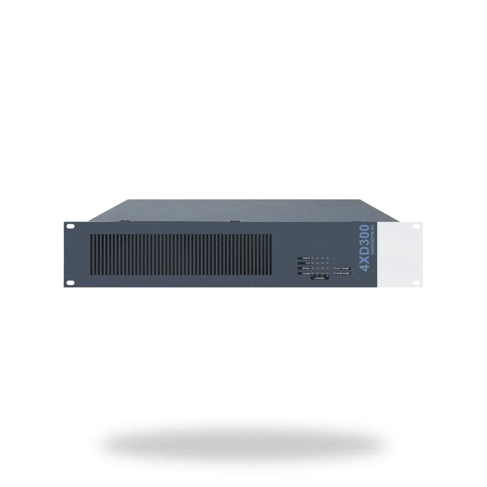 Honeywell PA/VA Power amplifier 4 x 300 W / 100 V, Class D, 24 V DC