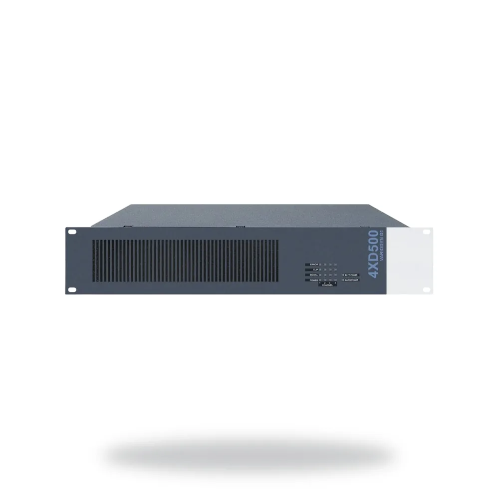 Honeywell Power amplifier 4 x 500 W / 100 V, Class D, 24 V DC