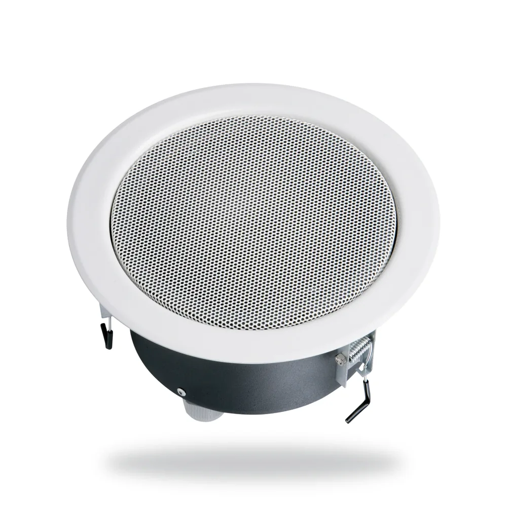Honeywell 6 watt IP 55 rated ceiling speaker (6.5") c/w metal rear cover BS EN 54-24