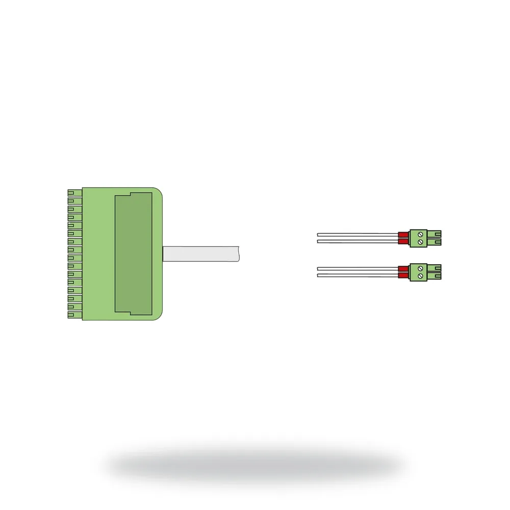Honeywell Amplifier backup cable - 2 channel