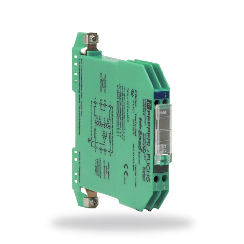 Gent by Honeywell Z-System Zener barrier for intrinsically safe detectors