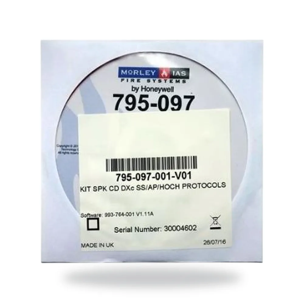 Morley-IAS DXc Software programming kit (SPK) supports System Sensor, Apollo and Hochiki protocols
