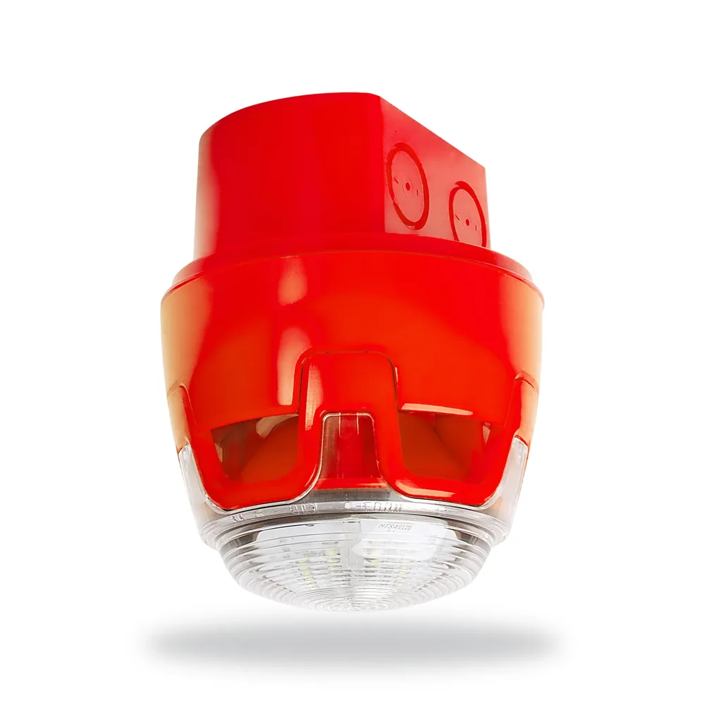 Honeywell Sounder VAD-Red Base- Red Flash & IP65 Base
