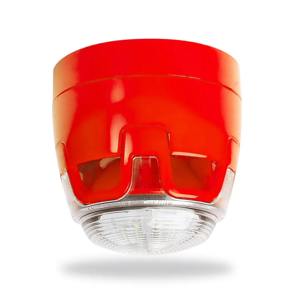 Honeywell Sounder VAD-Red Base- White Flash & IP65 Base
