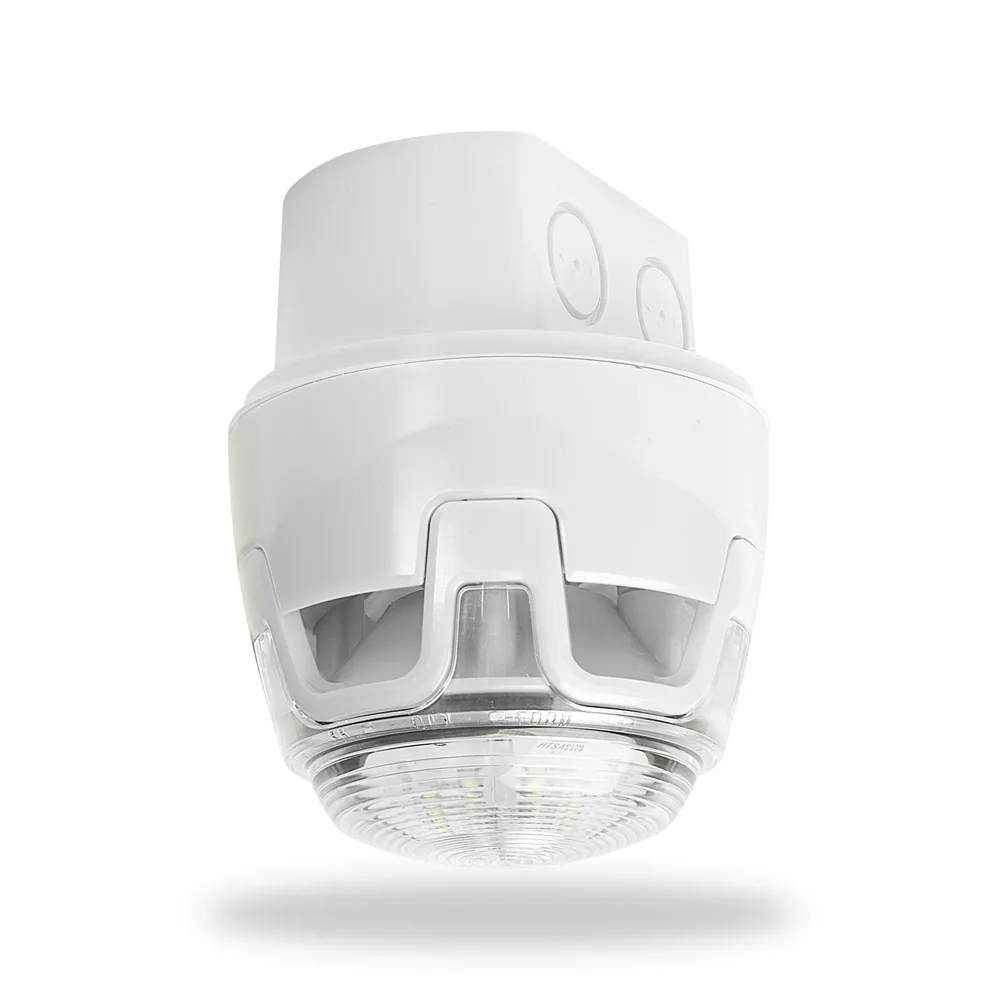 Honeywell White body with cool white flash, IP65 deep base, EN54-Pt.3 and Pt.23 W-2.4-8.9 and C-3-10 / C-6-10 class approved 