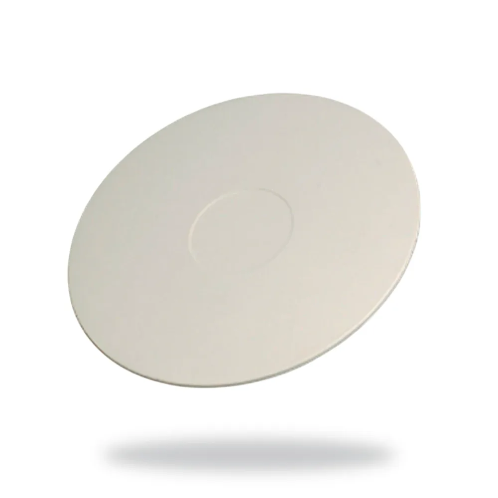 Morley-IAS Pure White cover plate for base sounders. Pack of 10