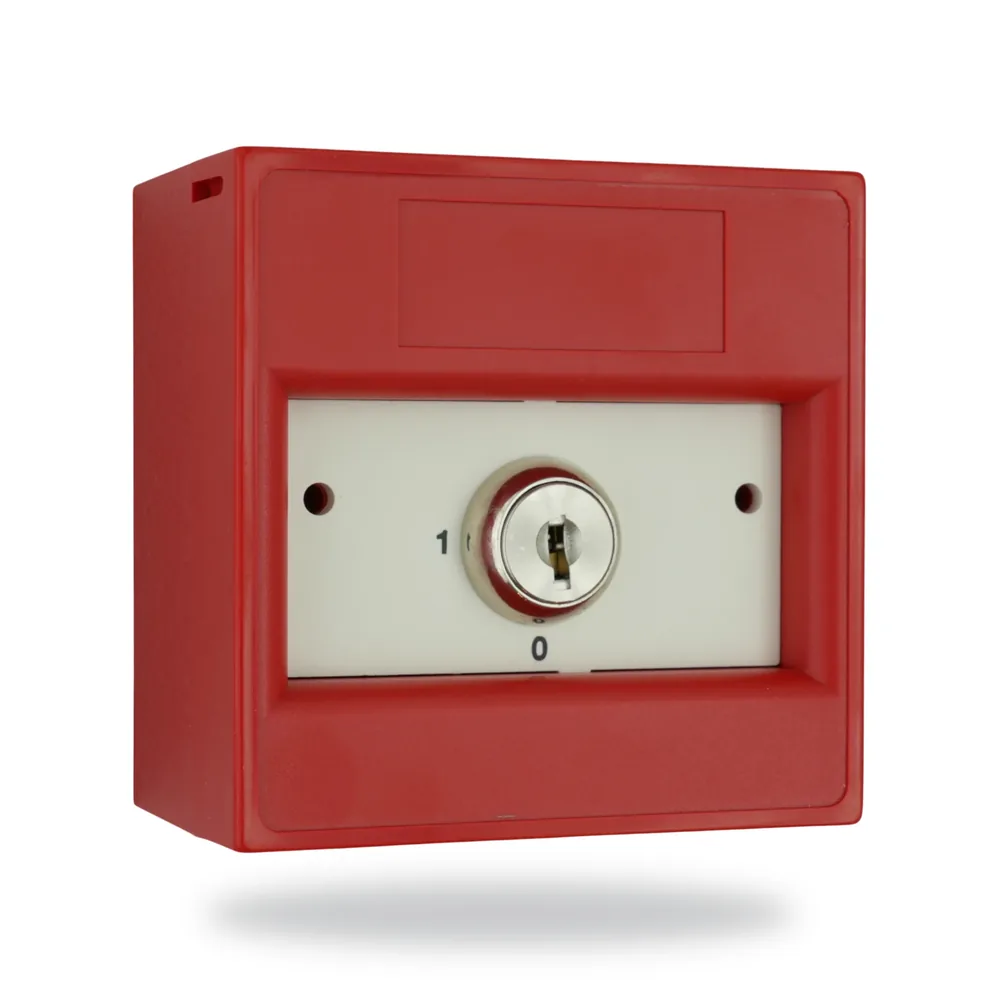 Honeywell Wall-Mounted Addressable Wireless Sounder VAD - White/Red. Powered by 4x CR123A 3V batteries