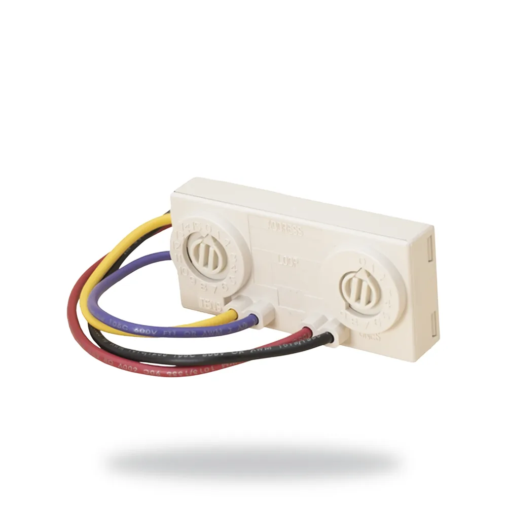 Morley-IAS Addressable "mini" input module. It will interface with contact devices such as security contacts and waterflow sw