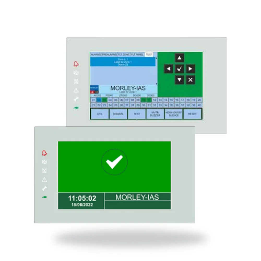 Morley-IAS Max 7" Touchscreen repeater/zonal mimic