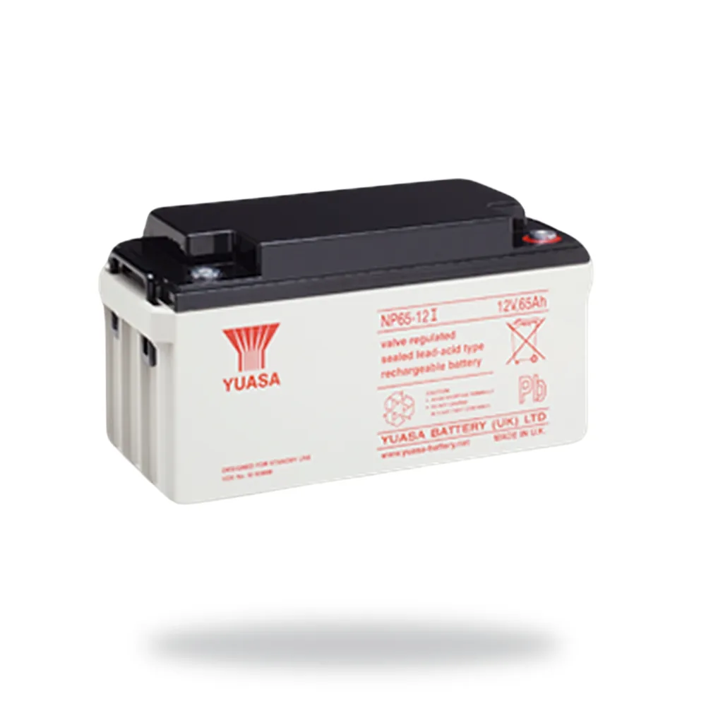 Power Sonic YUASA NP Battery 65 AH-12V Flame Retardant