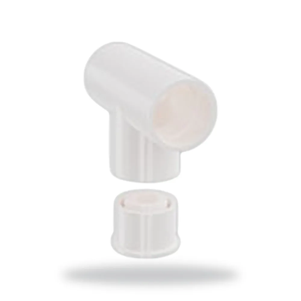 25mm to 10mm ABS Capillary Tee PK10 WHITE