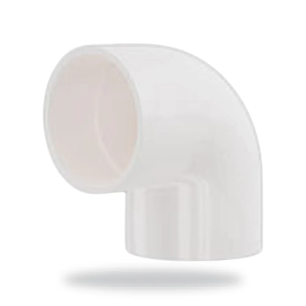 25mm ABS 90 Degree Elbow PK10 WHITE