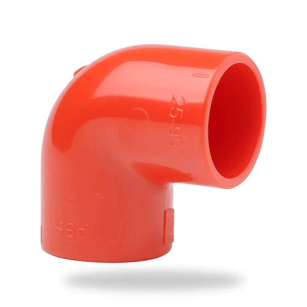 25mm ABS 90 Degree Elbow PK10 RED