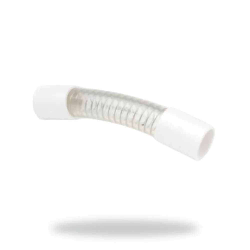 25mm Flexible connector. 30CM WHITE