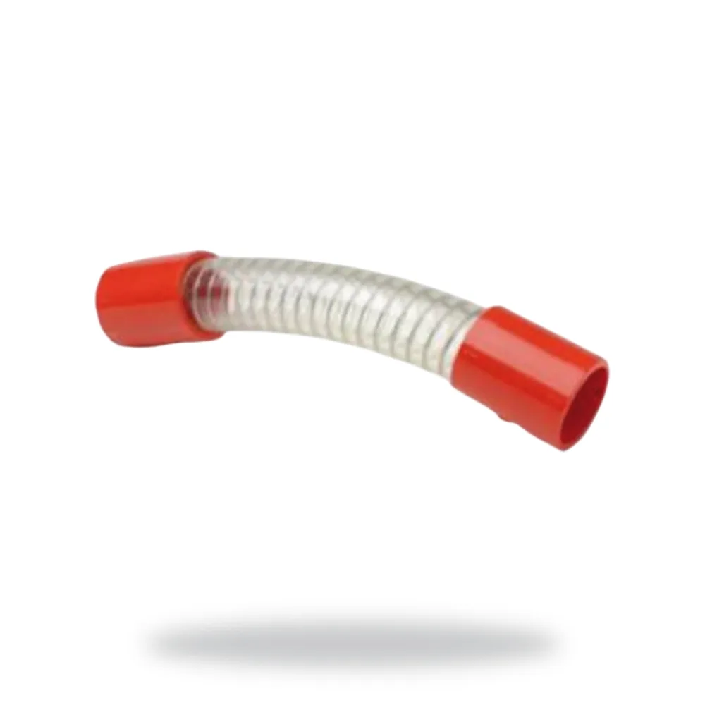 25mm Flexible connector. 30CM RED