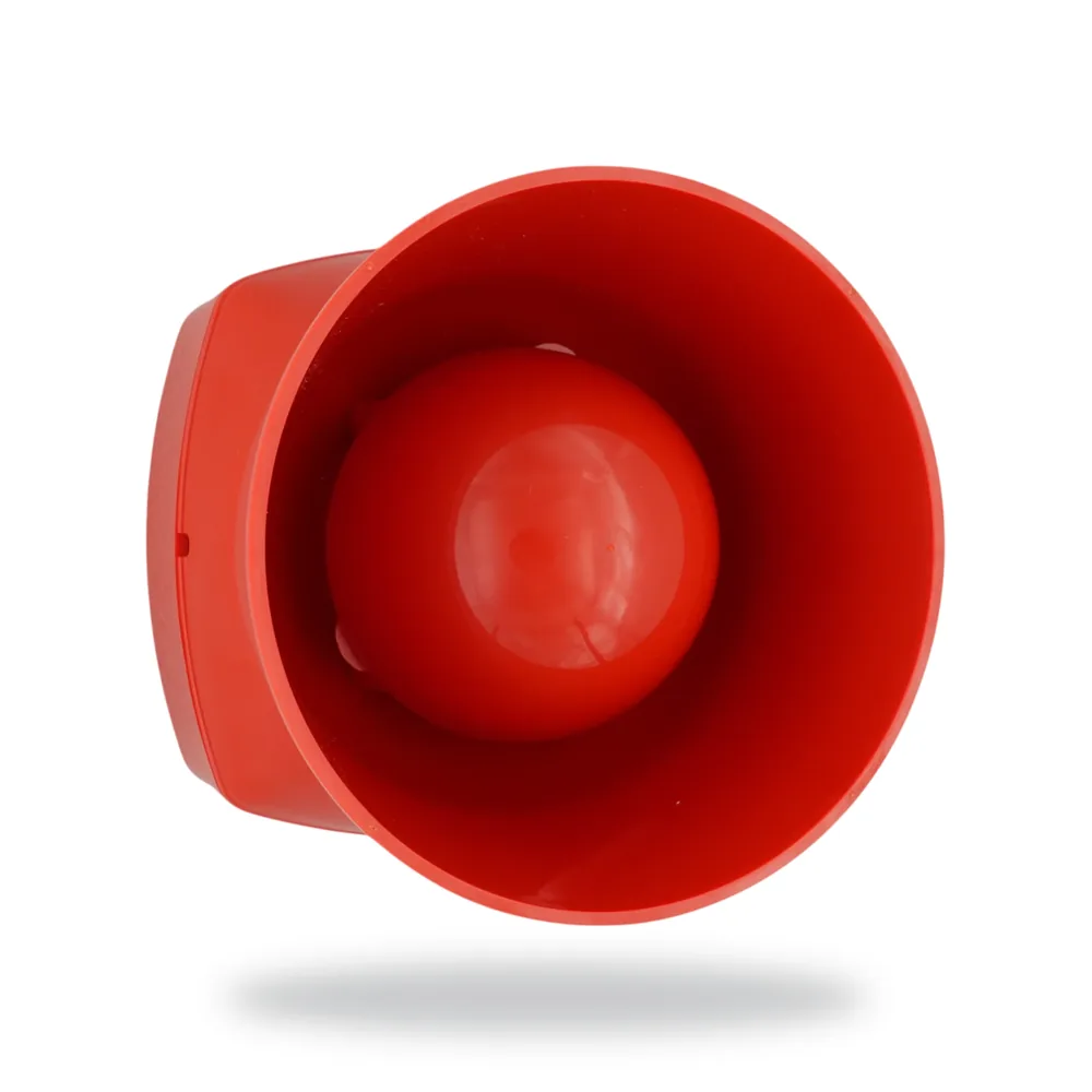 Gent by Honeywell Backwards compatible sounder (RED) - Replacement for 34203 3way Sounder