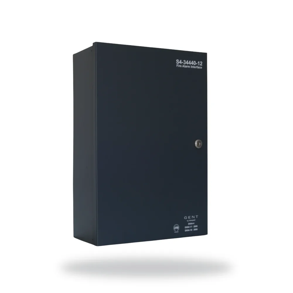 Gent by Honeywell Mains Powered Interface - max o/p power 2.5A. Batteries not included - requires 2 x 4015-514-YFR (Power Son