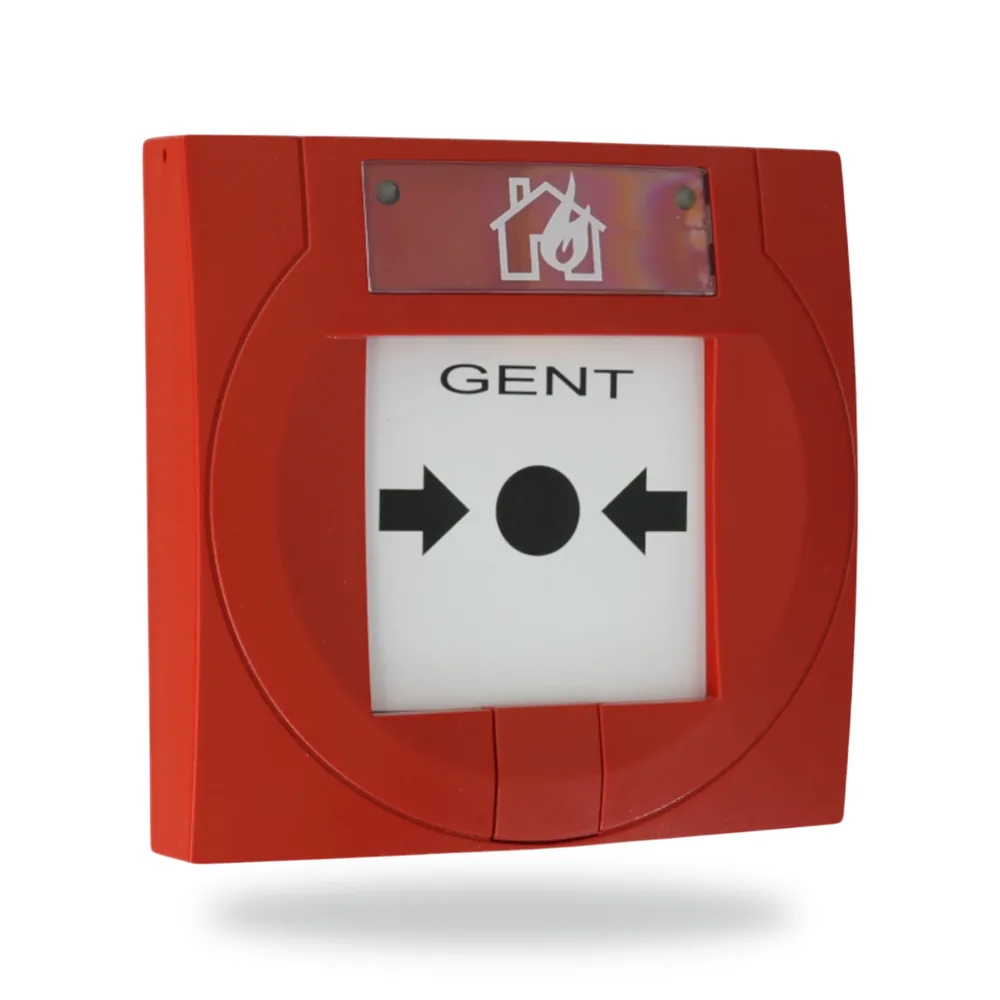 Gent by Honeywell Vigilon Manual Call Point with Resettable Element (excludes back box)