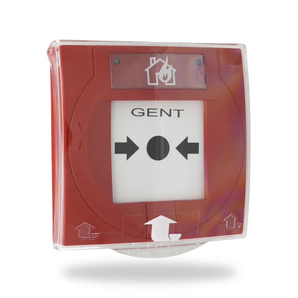 Gent by Honeywell Vigilon Manual Call Point with Resettable Element and Protective Cover (excludes back box)