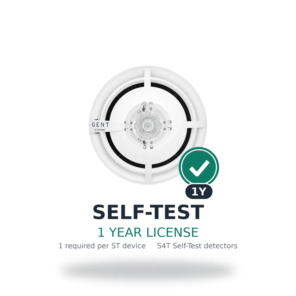 Honeywell Self-Test 1 Year License 1 required per ST device Unlimited testing for 1 year Order via Quotation or E-commerce Po