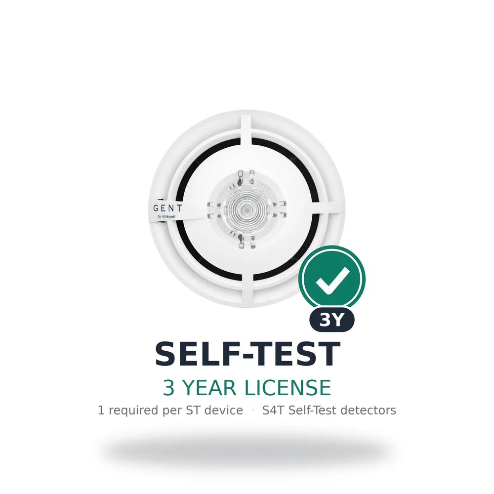 Honeywell Self-Test 3 Year License 1 required per ST device Unlimited testing for 3 years Order via Quotation or E-commerce P