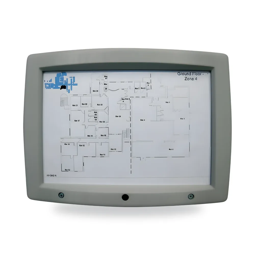 Gent by Honeywell A3 Zonal and Graphic Mimic BS & EN compatible supplied in grey. Batteries not included - requires 2 x 4015-