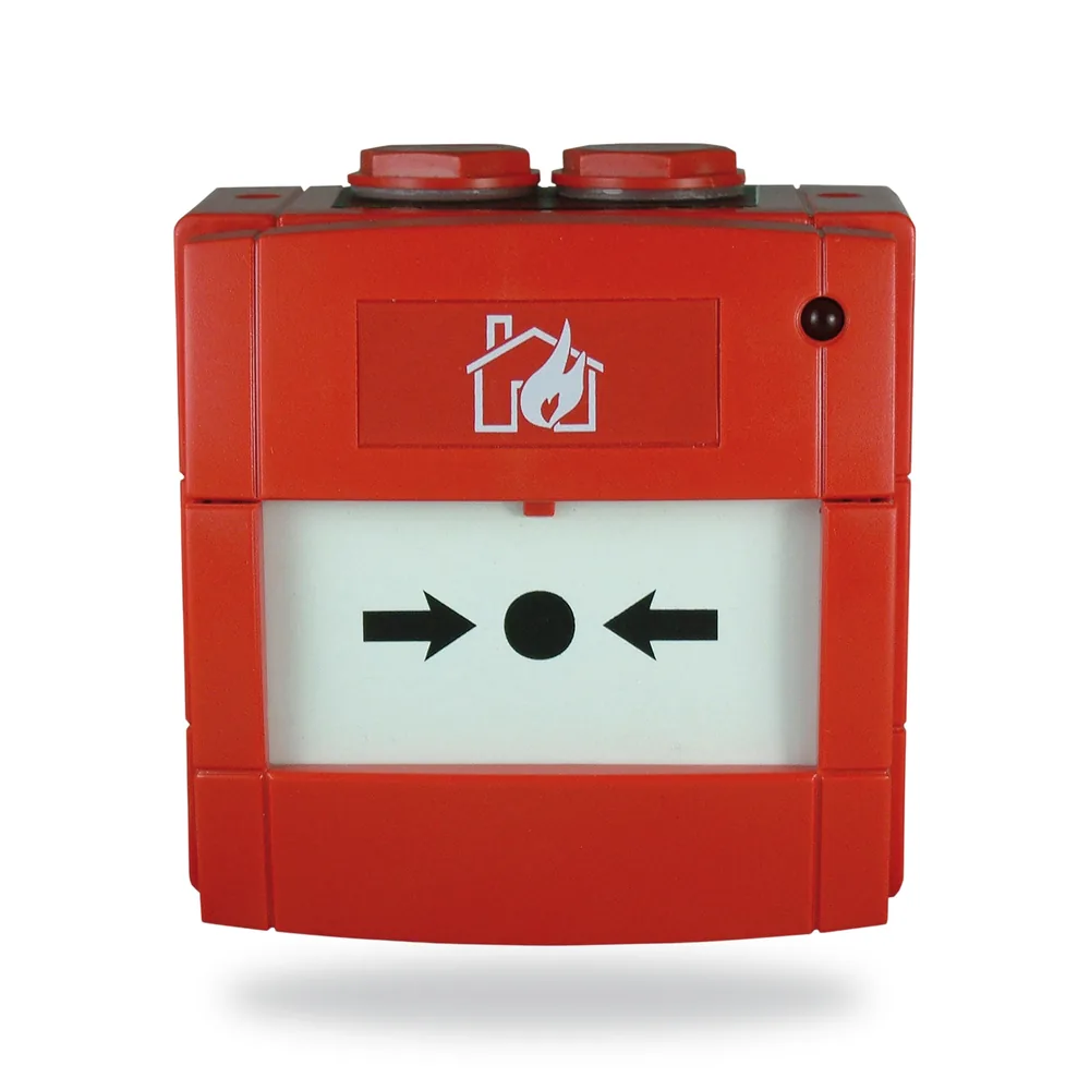 Morley-IAS Addressable waterproof call point c/w Isolator, IP 67 (Old PN: WCP5A-RP02SG-01)