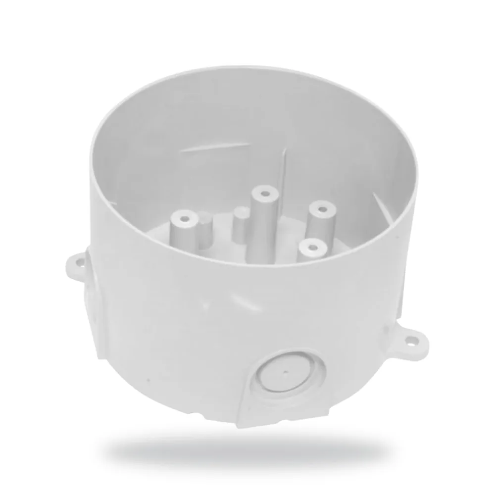 Morley-IAS Wet base shroud for use with standard bases to allow condensation run off and rear seal. Conduit entry only. Pure 