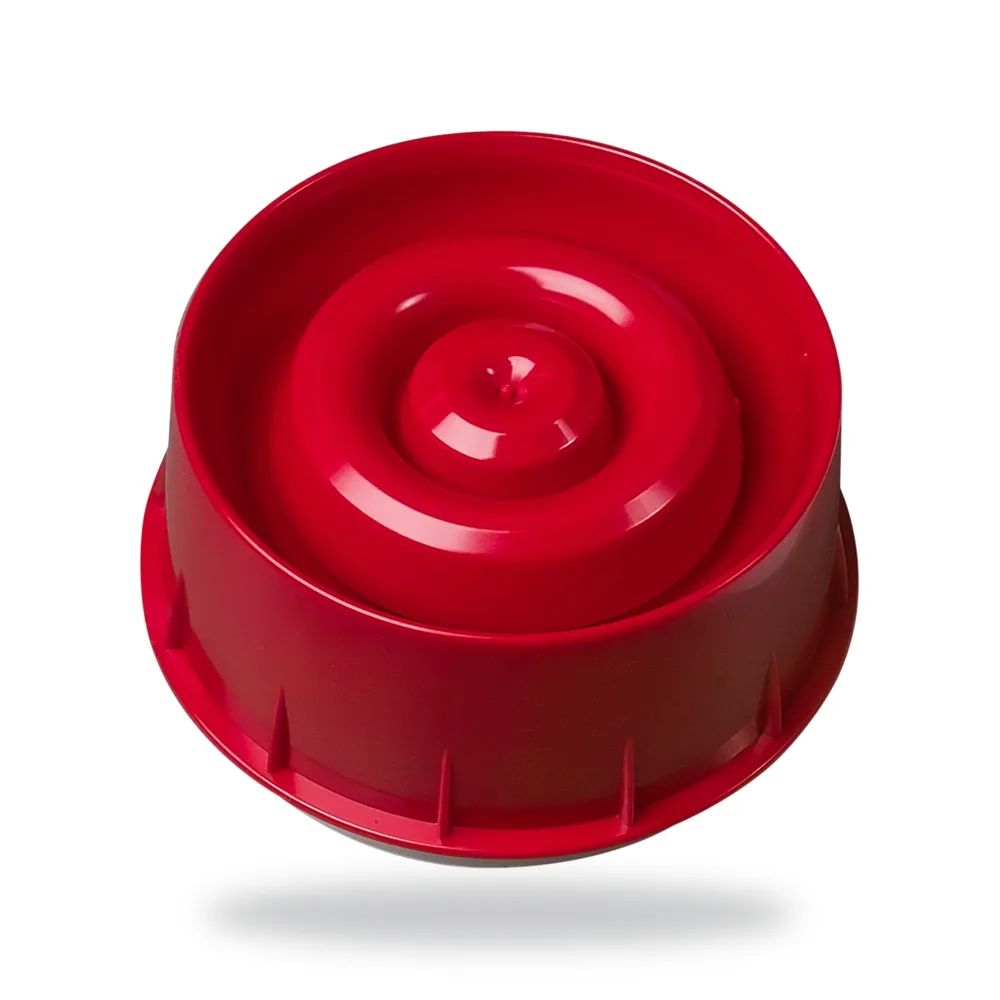 Morley-IAS Red c/w Isolation. Wall Sounder - Wall-mounted, addressable, loop-powered sounder, EN54-3 approved.